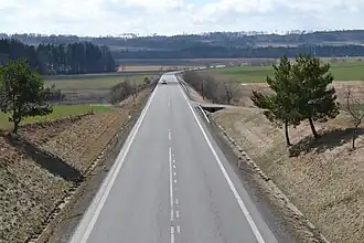 obchvat obce Bohdalov