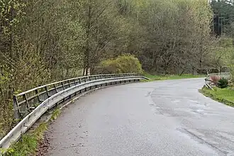 Silnice II/365 v Bohuňově