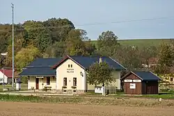 Nádražní budova v roce 2024