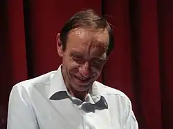 Bohumil Fišer na přátelském setkání pořádaném Klubem přátel Miloše Zemana v Brně, 2008