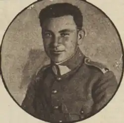 praporčík Bohumil Landa (foto Český illustrovaný zpravodaj 1931)