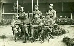 S Radolou Gajdou ve štábu Čechoslováků[4]