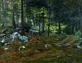 Bohuslav Dvořák Lesní interiér (1895)