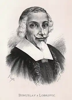 Zakladatel knihovny Bohuslav Hasištenský z Lobkovic (Jan Vilímek – České album)