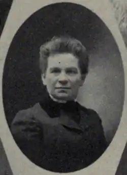 Bohuslava Ludvíková na snímku z roku 1903