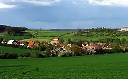 Pohled na Bojanovice v roce 2008