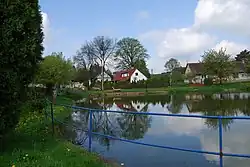 Pohled na část vesnice