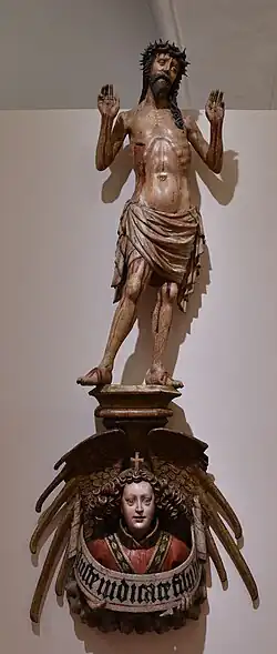 Bolestný Kristus ze Staroměstské radnice (1407)