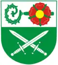 Znak obce vojenský újezd Boletice