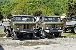 GAZ-66 ve valníkovém provedení