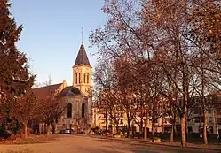 Historické centrum s kostelem sv. Petra