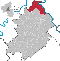 Boppard na mapě