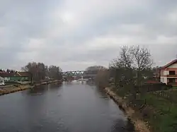 Boršov nad Vltavou, nový železniční most