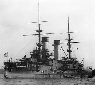 Borodino v Kronstadtu, srpen 1904