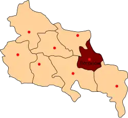 Gmina Boronów na mapě