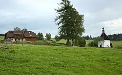 Zbylé budovy v osadě Šindlov