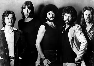 Boston roku 1976. Zleva: Barry Goudreau, Tom Scholz, Sib Hashian, Brad Delp, Fran Sheehan.
