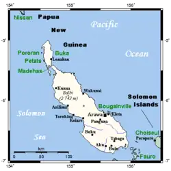 Bougainville a sousední ostrovy