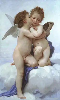 Amor a Psýché, 1890