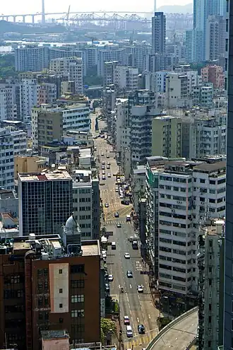 Boundary Street poblíž ulice Prince Edwarda