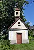 Kaple na severu vesnice