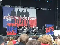 Vystoupení Bowling for Soup v Oxegenu v Irsku v létě 2008