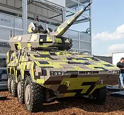 Skyranger 30 na podvozku Boxer na německém veletrhu ILA 2024