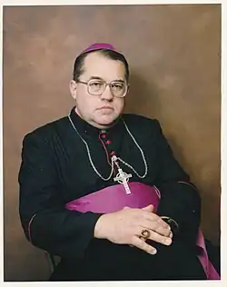 Biskup Oliver Oravec po konsekrácii