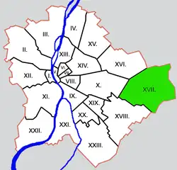 Rákosmente na mapě