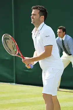 Daniele Bracciali na French Open 2013