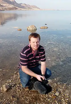 Brady Haran u Mrtvého moře (2013)