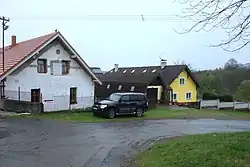 náves v Braníčkově