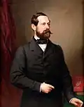 Jan Adolf Brandejs – portrét F. V. Pštrosse (kol.1861-1863)
