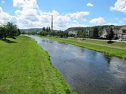 Moravice na dolním toku