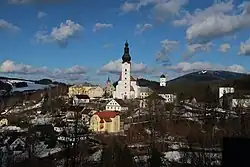 Panorama Branné od jihu