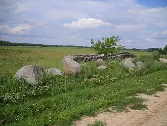 Mírně zvlněná krajina Braslaŭské pahorkatiny