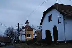 Pohled na část vesnice