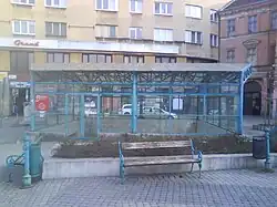 Novodobá konstrukce nad kaplí