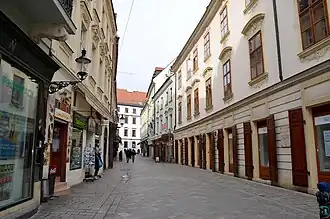 Sedlárská ulice v Bratislavě