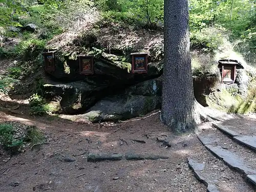 Část křížové cesty