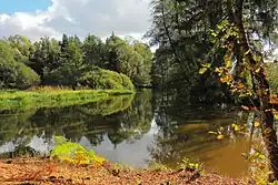Řeka mezi Kleedorfem a Hoheneichem