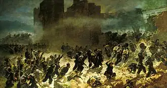 Proražení brány Porta Pia, Carlo Ademollo