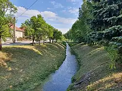 Potok v Brezové pod Bradlom