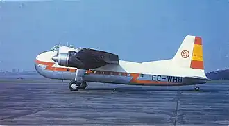 Bristol Type 170 Freighter (EC-WHH), Iberia