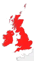 Britské ostrovy (geograficky) British Isles
