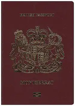 Montserratský cestovní pas