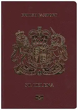 Cestovní pas Svaté Heleny