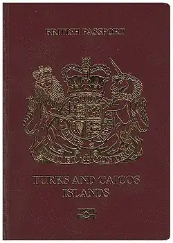 Cestovní pas Turksu a Caicosu