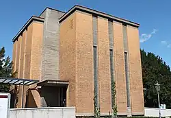 Obřadní síň na ústředním hřbitově v Brně