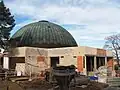 Velké planetárium během přestavby (2010)